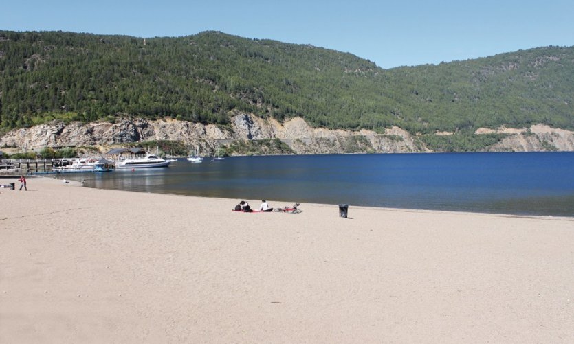 <p>La playa de San Martín de los Andes sobre el Lago Lácar.</p> <p>La playa de San Martín de los Andes sobre el Lago Lácar.</p>