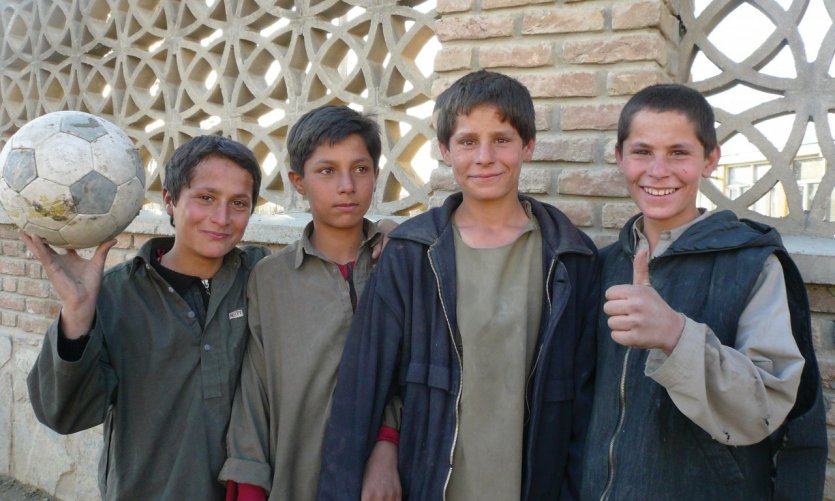 Enfants afghans. Enfants afghans.