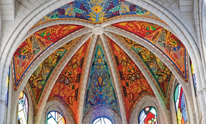 Intérieur de la Cathédrale Nuestra Señora de la Almudena. Intérieur de la Cathédrale Nuestra Señora de la Almudena.