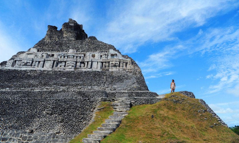 Mayan ruins of San Ignacio. Mayan ruins of San Ignacio.