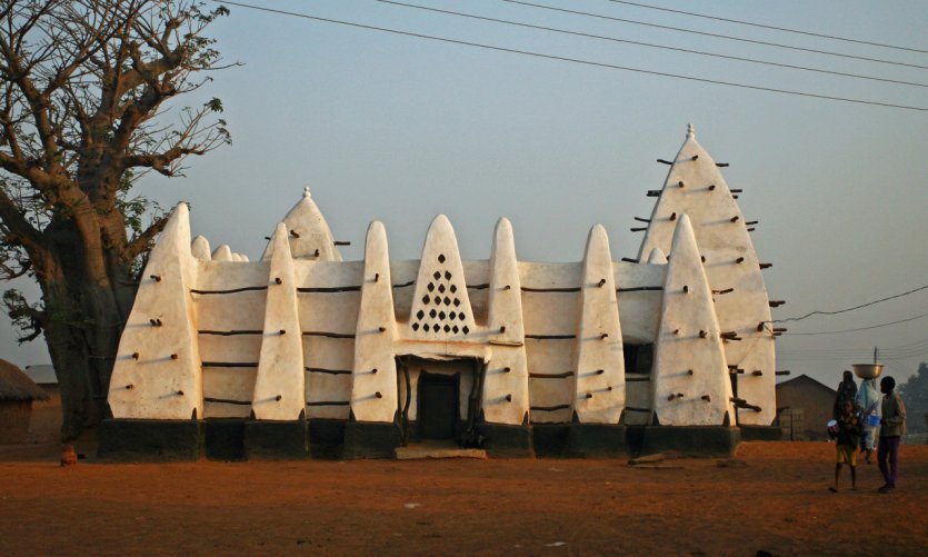 Mosquée de Larabanga. Mosquée de Larabanga.
