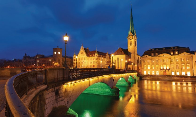 <p>Fraumünster Abbey.</p> <p>Fraumünster Abbey.</p>