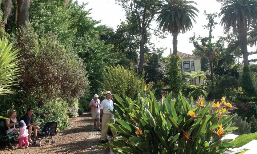 Jardin botanique, allées et promenades. Jardin botanique, allées et promenades.