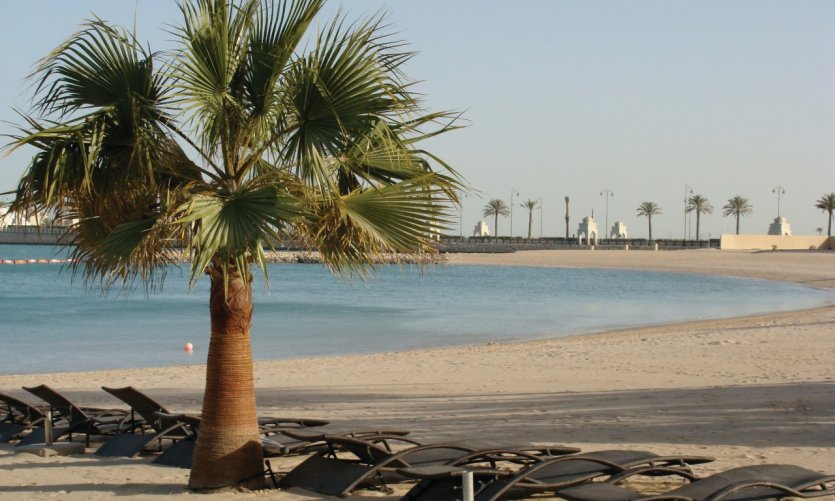 Plage du Grand Hyatt Hotel. Plage du Grand Hyatt Hotel.