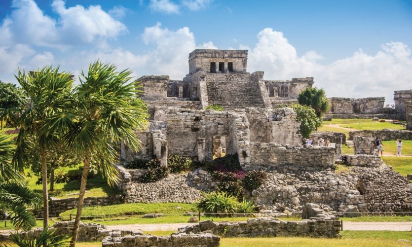Les ruines mayas de Tulum. Les ruines mayas de Tulum.