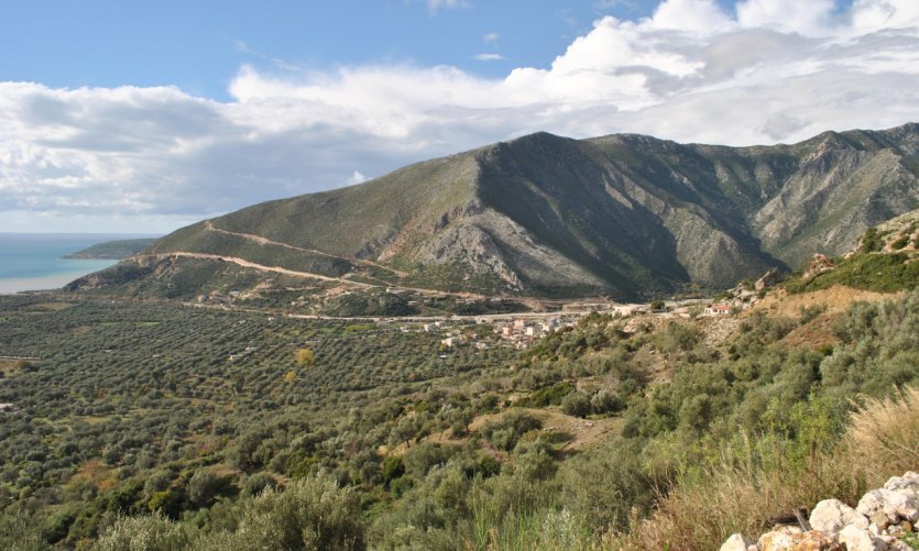 La route de la Riviera. La route de la Riviera.