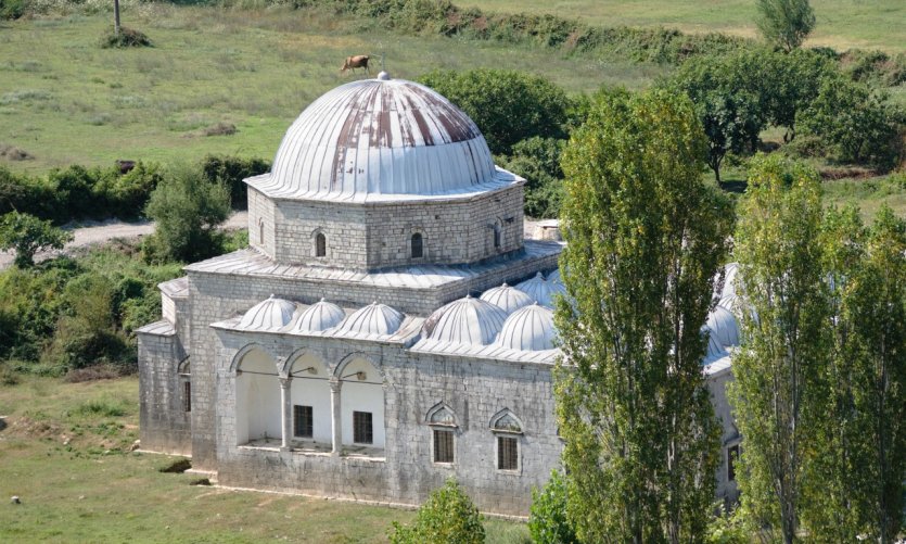 Vue sur la Mosquée de Plomb. Vue sur la Mosquée de Plomb.