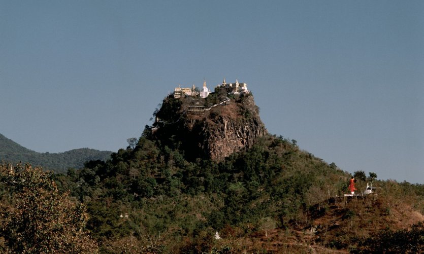Vue du Mont Popa. Vue du Mont Popa.