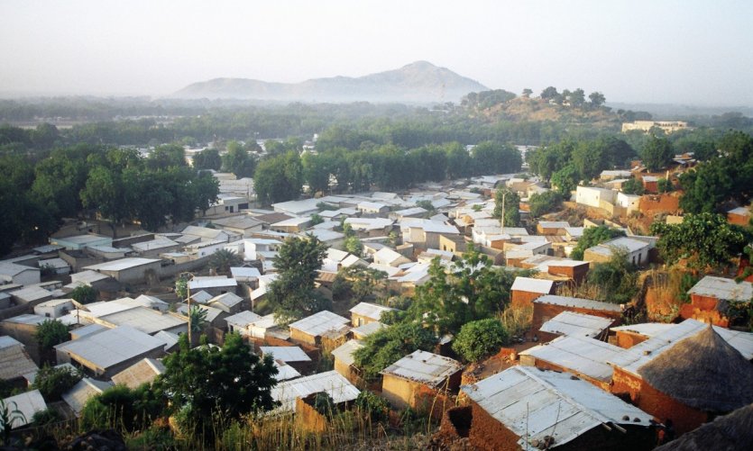 Vue panoramique sur Maroua. Vue panoramique sur Maroua.