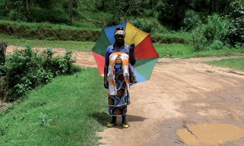 Typical umbrella rainbow Rwanda. Typical umbrella rainbow Rwanda.