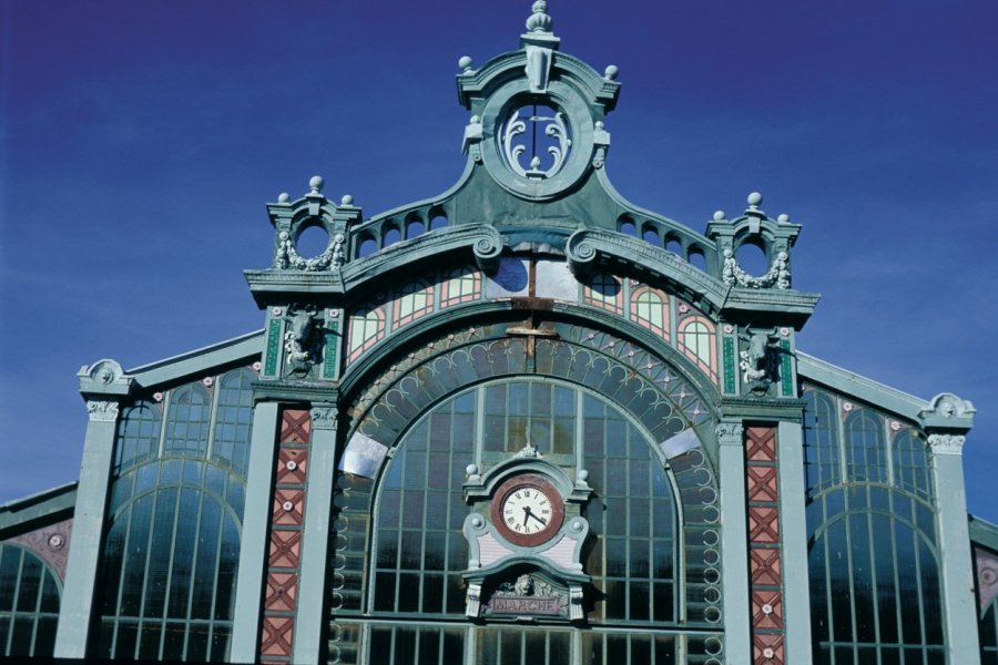 Le marché couvert Fréry à Belfort 