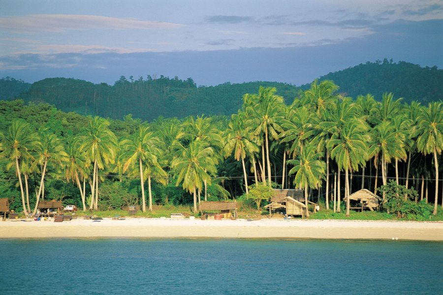 Littoral à Koh Phi Phi. Atamu RAHI - Iconotec