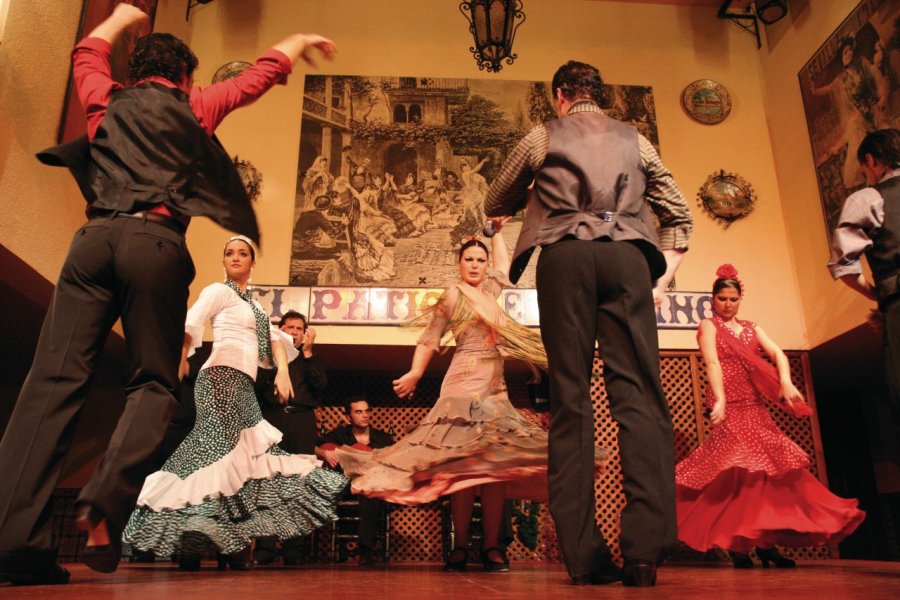 Spectacle de flamenco à El Patio Sevillano. Stéphan SZEREMETA