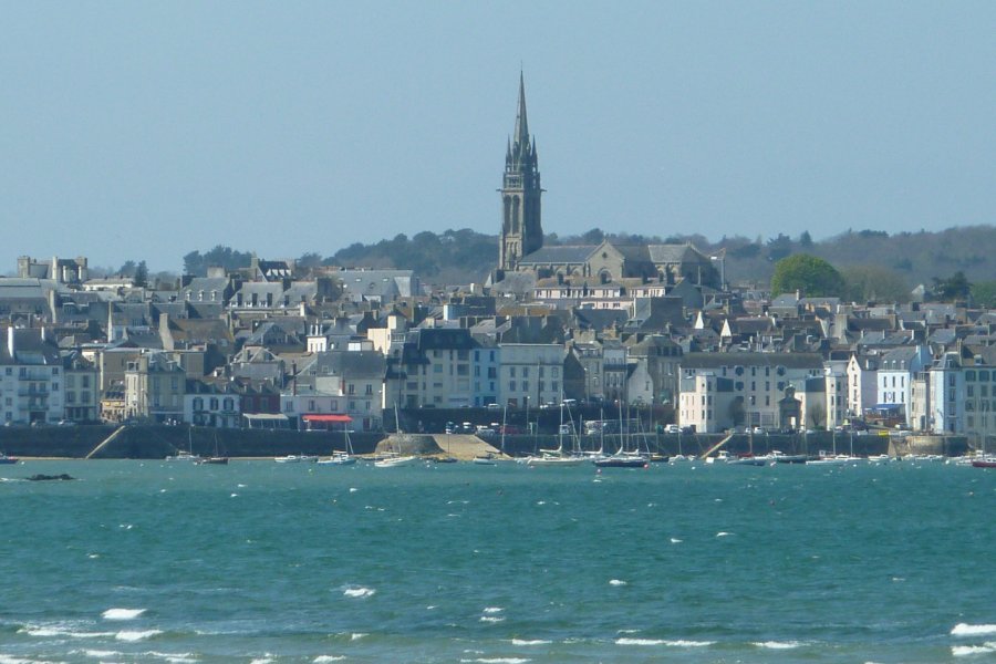 Douarnenez vu depuis la plage du Ris Fortuné PELLICANO