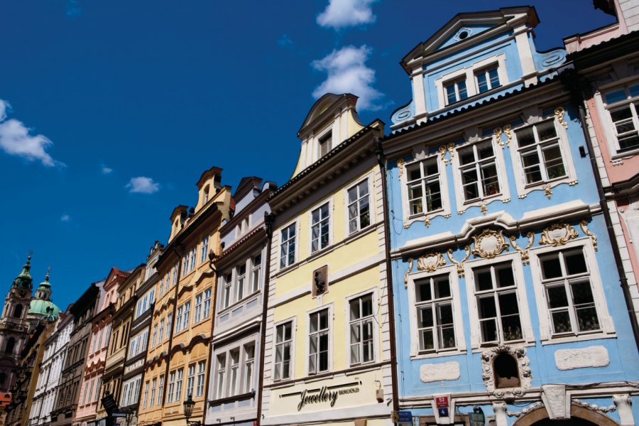 Mostecká Ulice (rue du Pont). Author's Image