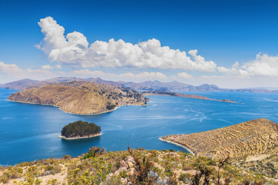 Isla del Sol sur le lac Titicaca. insideout78 - Shutterstock.com