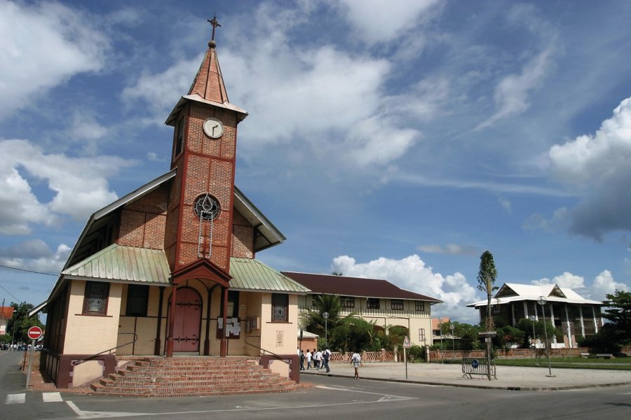 Église de Saint-Laurent-du-Maroni. Daniel Pissondes - Fotolia