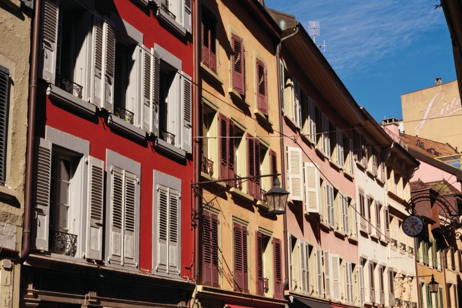 Rue du lac situé dans la vieille ville. Philippe GUERSAN - Author's Image