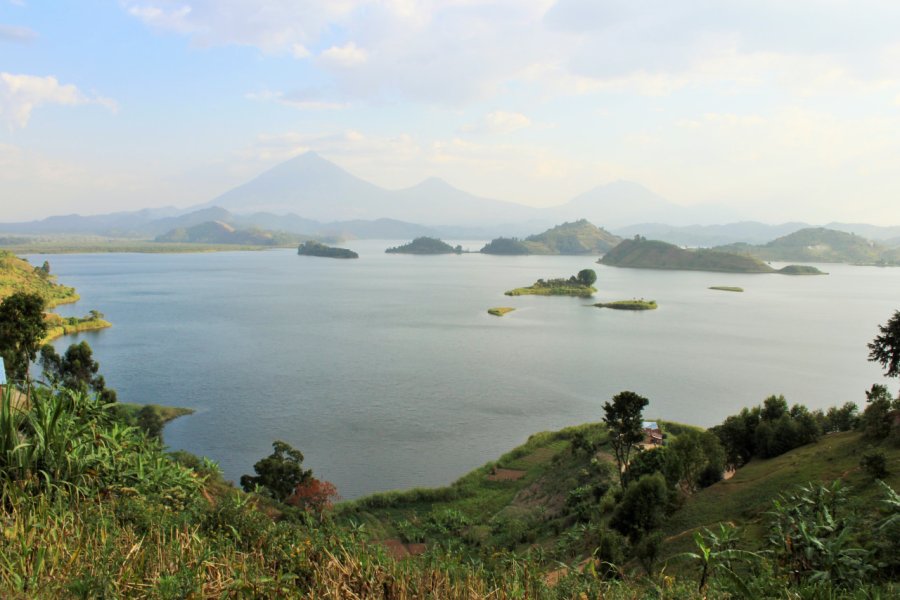 Vue sur le lac Mutanda. Martin FOUQUET