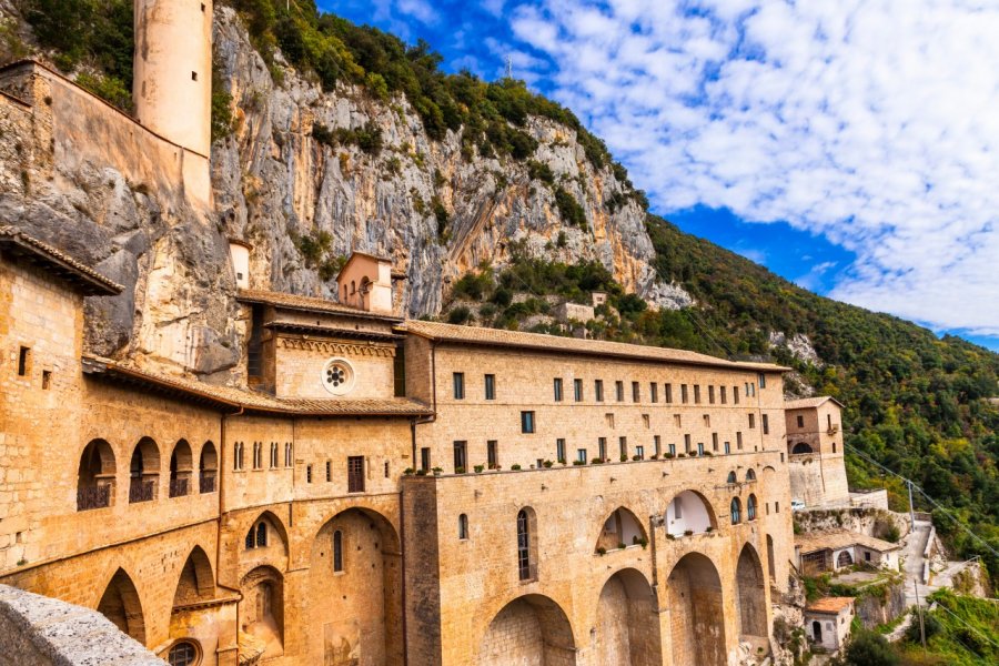 Monastère de Saint-Benoît, Subiaco. Leoks / Shutterstock.com