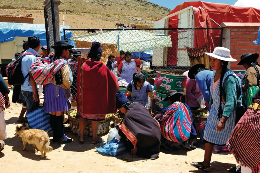 Village et marché de Tarabuco. Patrice ALCARAS