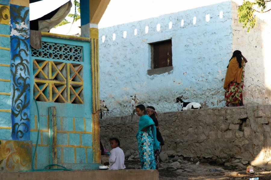 Le village de Dikhil. Eyerusalem ABERA