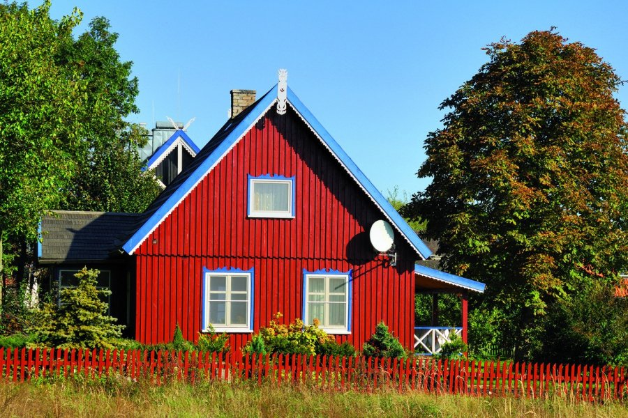 Maison de pêcheur de Preila. Flavijus Piliponis - Fotolia