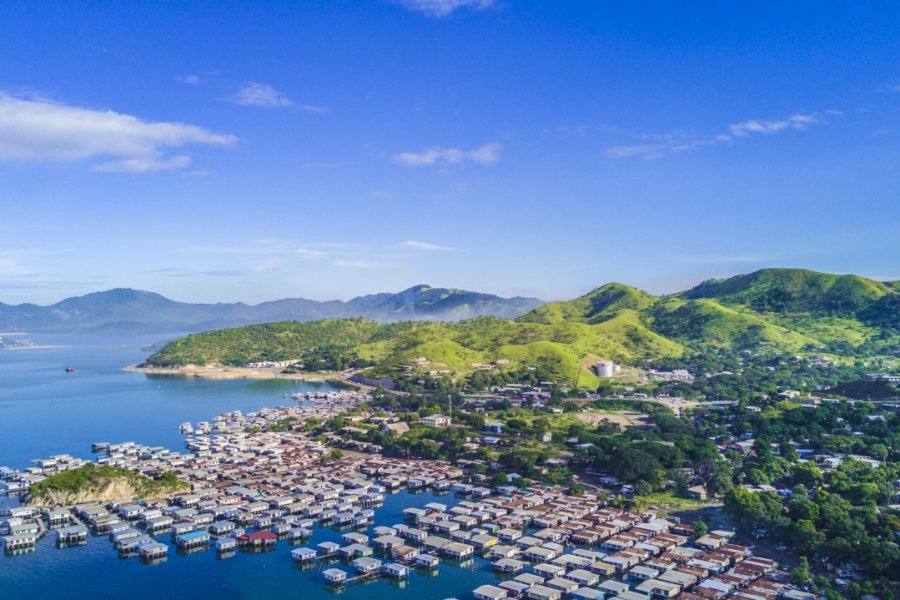 Vue aérienne sur Port Moresby. jappasta - Shutterstock.com