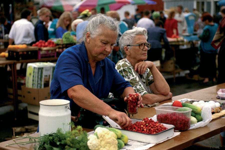 Marché de Iaroslav. Author's Image