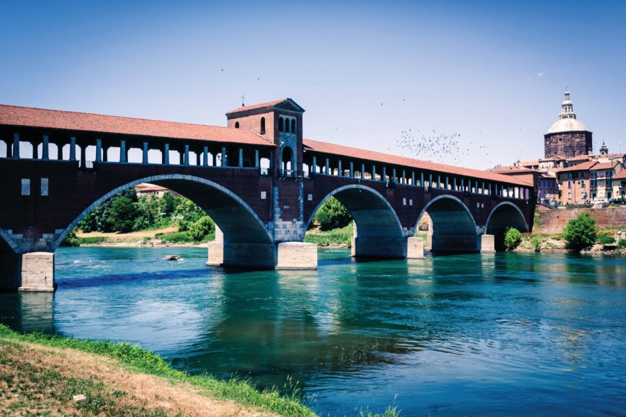 Le pont couvert de Pavie. Ardenvis - iStockphoto