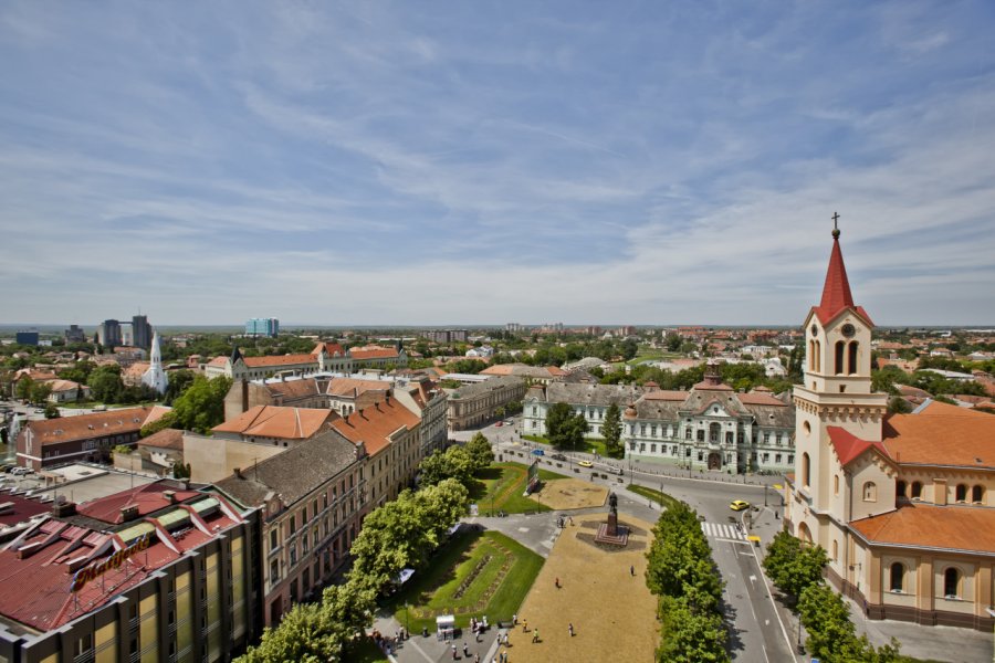 La ville de Zrenjanin. BABAROGA - Shutterstock.com