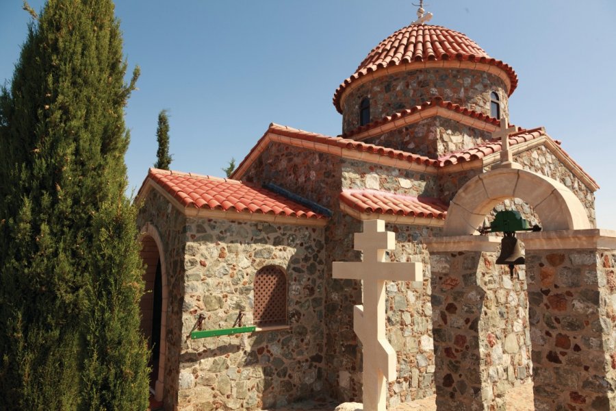 Monastère de Stavrovouni, à Pyrga, région de Larnaka. Julien HARDY - Author's Image
