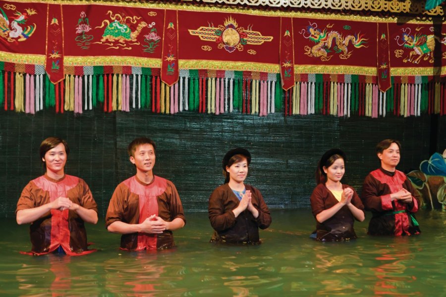 Thang Long Water Puppet Theater. Philippe GUERSAN - Author's Image