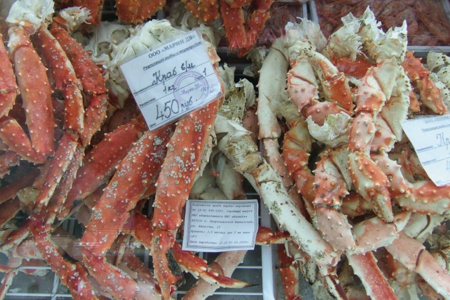 Pattes des fameux crabes de Sibérie Stéphan SZEREMETA