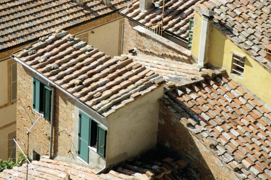 Toits de Cortona. iStockphoto.com/veronikabakos