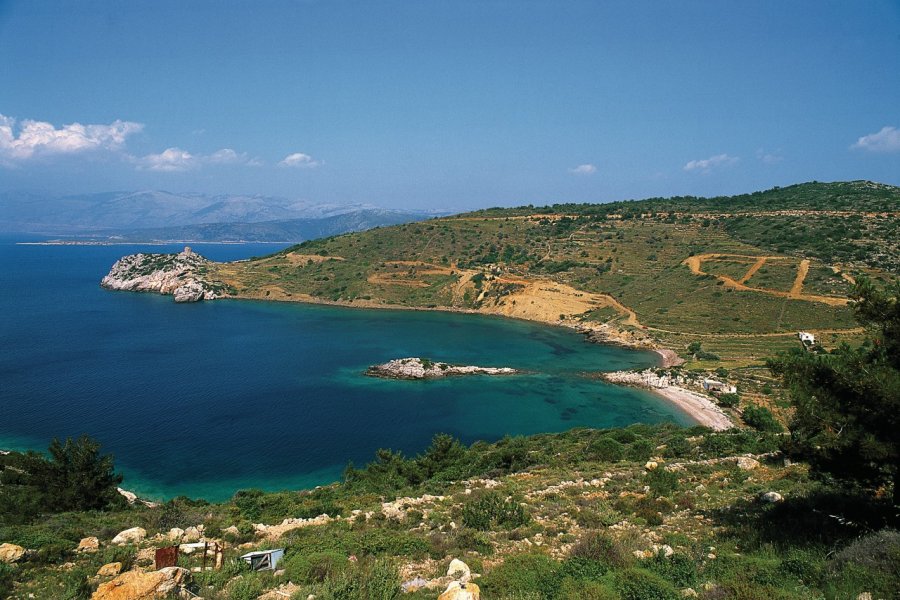 Vue sur l'île de Chios. Author's Image