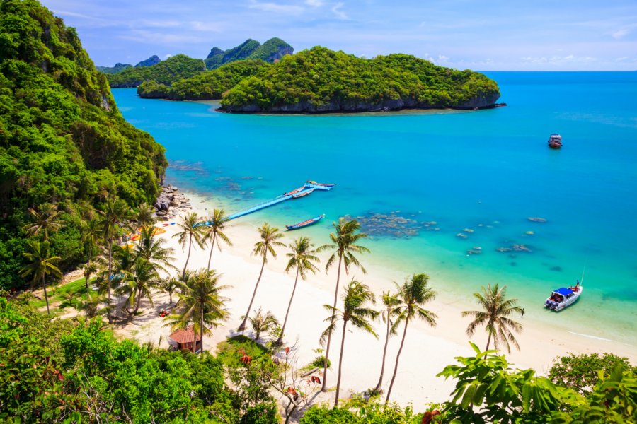 Angthong national marine park, Koh Samui. lkunl - Shutterstock.com