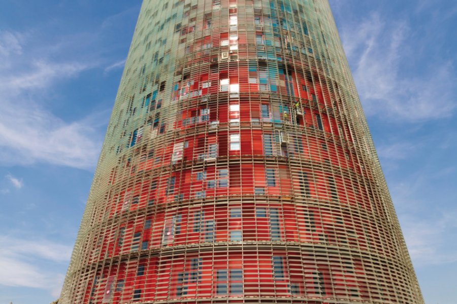 Torre Glòries, dessinée par l'architecte Jean Nouvel. (© Irène ALASTRUEY - Author's Image))