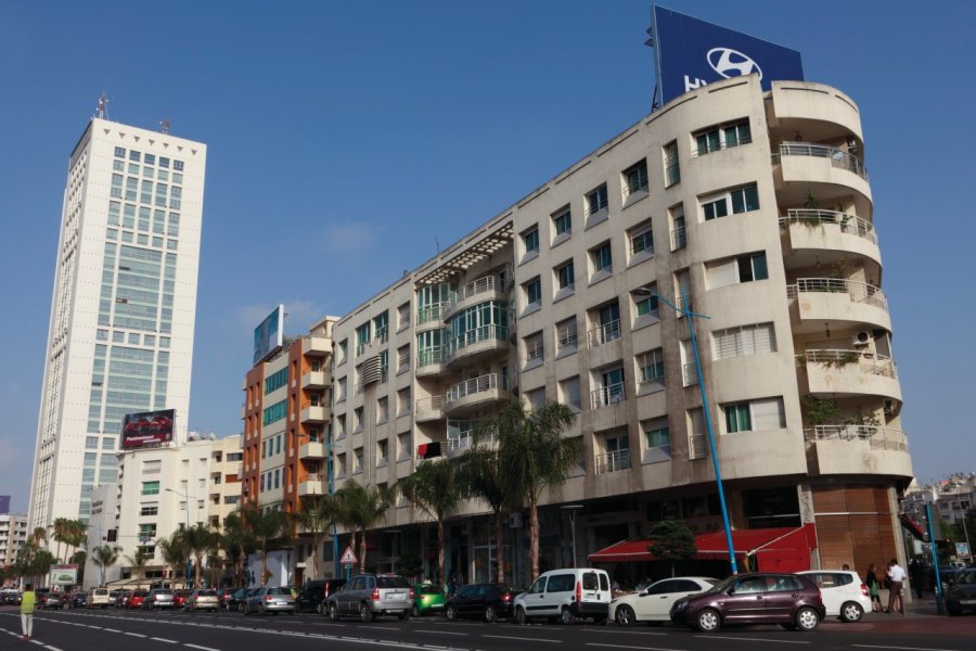 Casablanca Twin Center. Philippe GUERSAN - Author's Image