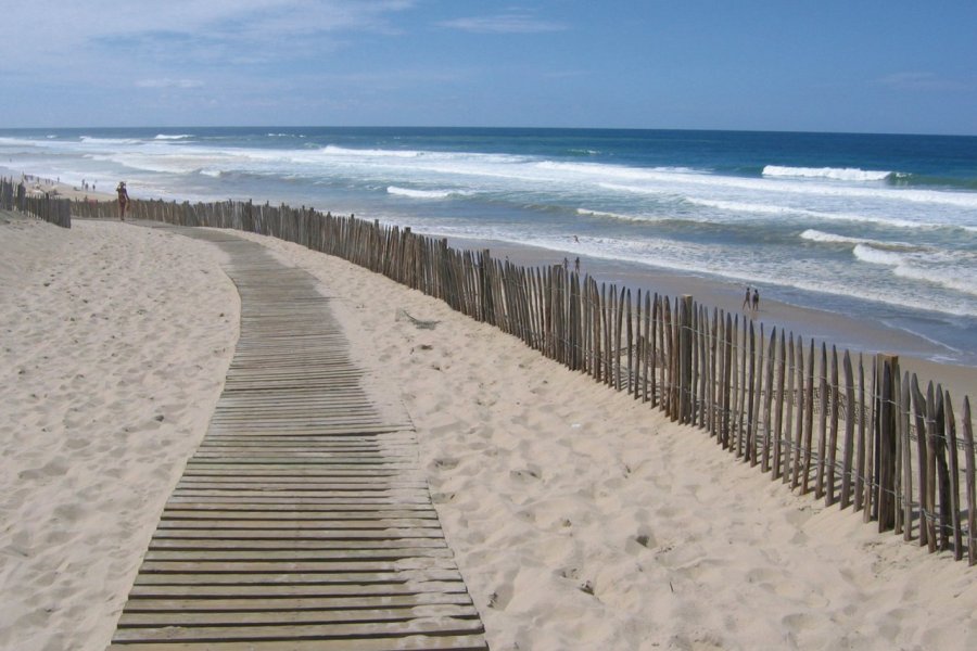 La plage de Hourtin. (© PHIL - FOTOLIA))