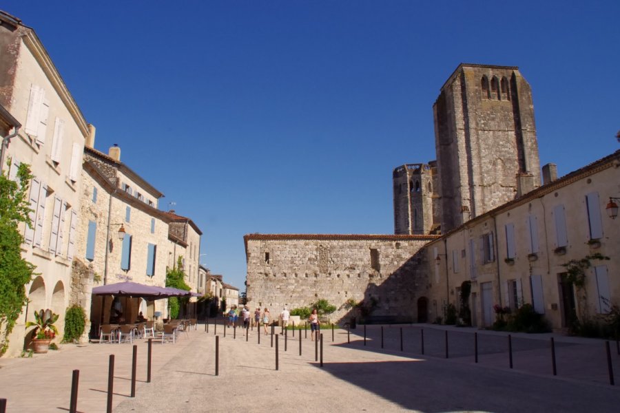 Le village de La Romieu. pascal DESTERCKE - Fotolia