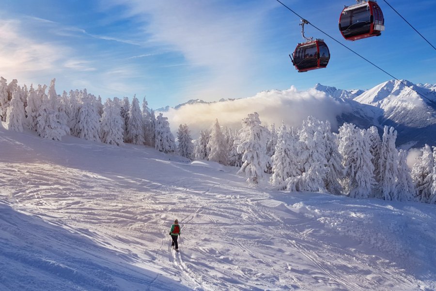 Ski sur le Patscherkofel. Kristin F. Ruhs - Shutterstock.com