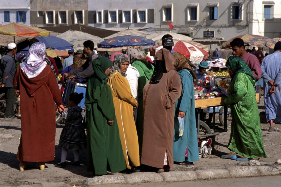 Femmes d'Essaouira. Author's Image