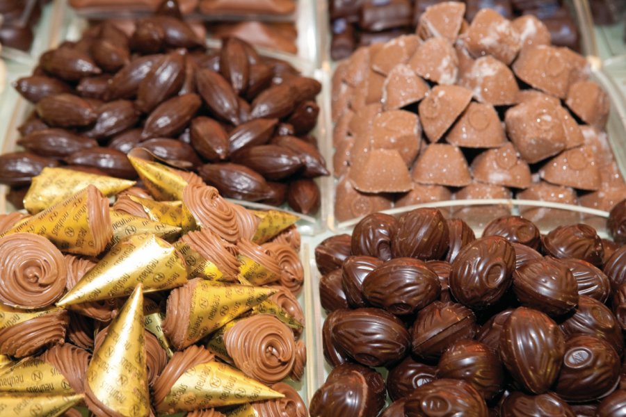 Chocolatier Neuhaus situé aux galeries royales Saint-Hubert. Author's Image