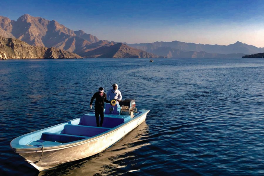 Dans les fjords de Musandam. Cathyline DAIRIN