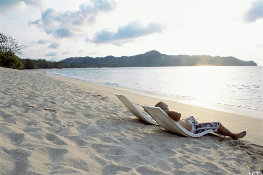 Farniente sur la plage de Conchal ICT (Institut Costaricien de Tourisme)