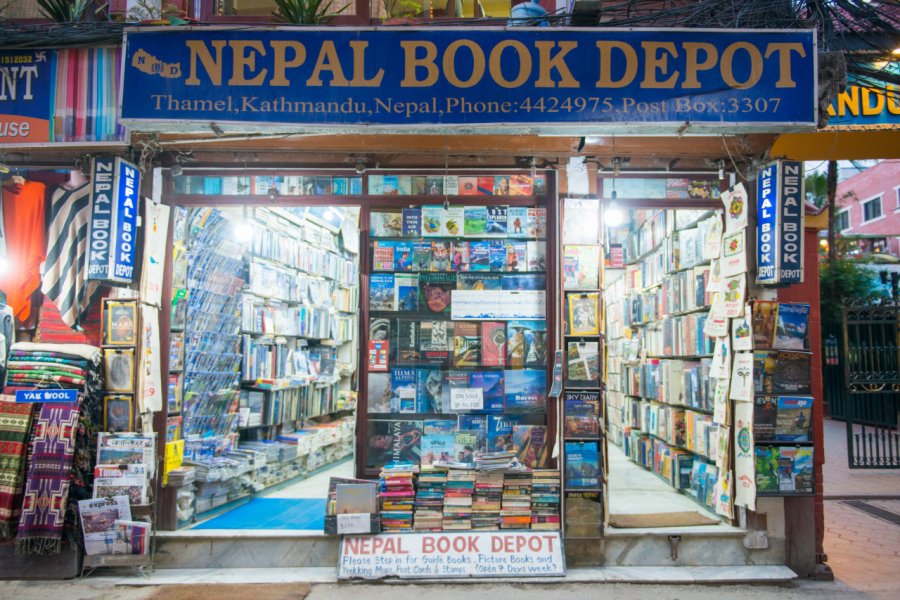 Librairie à Katmandou. MosayMay - Shutterstock.Com