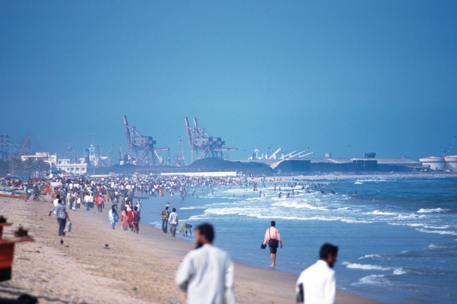 Plage de Chennai. iStockphoto.com/robas