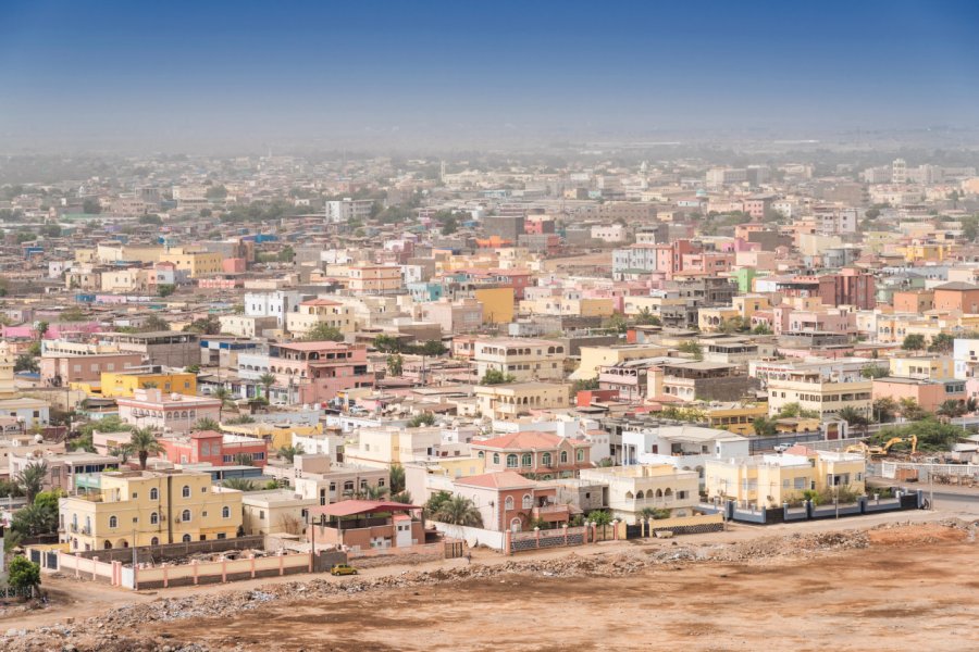 Vue aérienne de Djibouti-ville. Nirian - iStockphoto.com