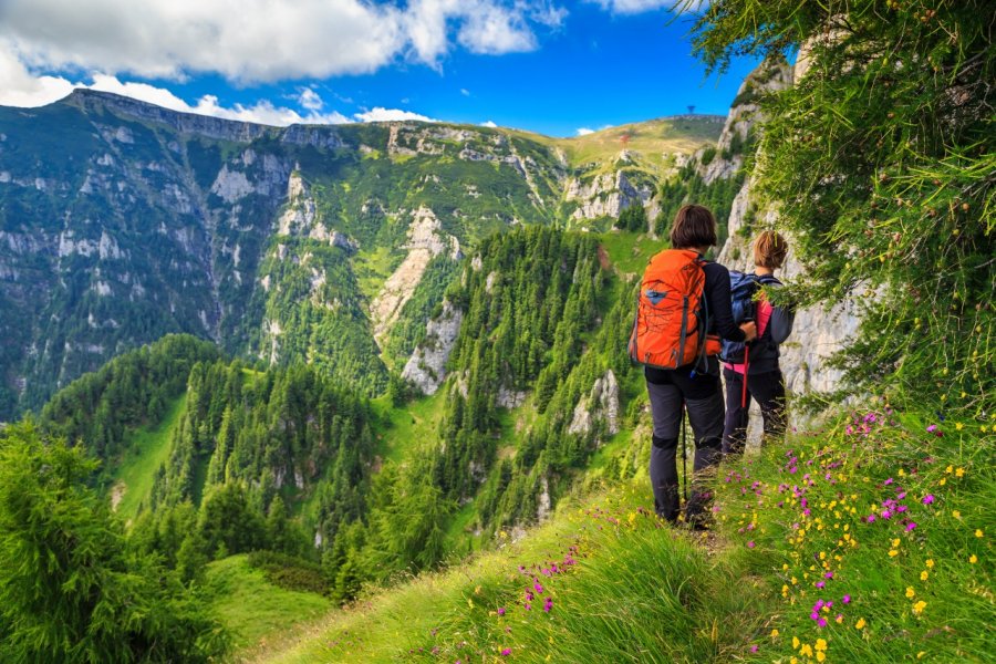 Randonnée sur les monts Bucegi. Gaspar Janos - Shutterstock.com